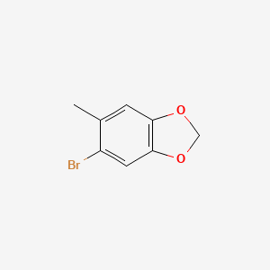 B1266247 5-Bromo-6-methyl-1,3-benzodioxole CAS No. 5025-53-6