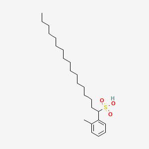 Hexadecyl-o-xylenesulphonic acid