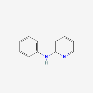 molecular formula C11H10N2 B1266264 2-苯胺基吡啶 CAS No. 6631-37-4