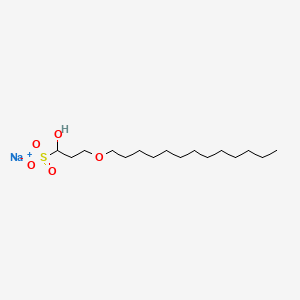 Sodium hydroxy(tridecyloxy)propanesulphonate