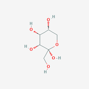 molecular formula C6H12O6 B12662786 alpha-D-Psicopyranose CAS No. 38029-84-4