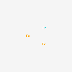 molecular formula Fe2Pr B12663109 Einecs 235-574-3 CAS No. 12305-97-4