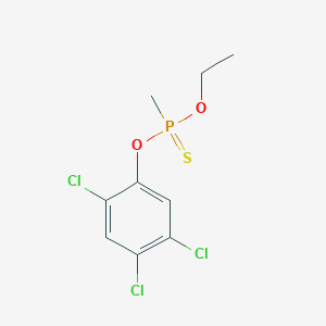 Phosphonothioic acid, methyl-, O-ethyl O-(2,4,5-trichorophenyl) ester