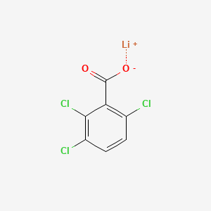 molecular formula C7H2Cl3LiO2 B12663204 Lithium 2,3,6-trichlorobenzoate CAS No. 71750-37-3