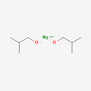 molecular formula C8H18MgO2 B12663209 Magnesium 2-methylpropanolate CAS No. 39950-77-1