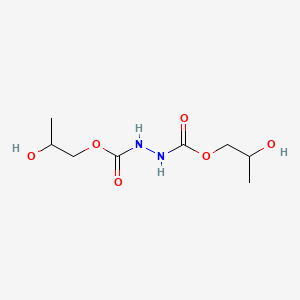 molecular formula C8H16N2O6 B12663278 Bis(2-hydroxypropyl) bicarbamate CAS No. 85279-81-8