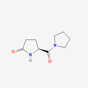 (S)-1-((5-Oxo-2-pyrrolidinyl)carbonyl)pyrrolidine