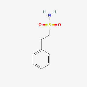 molecular formula C8H11NO2S B1266341 2-苯乙磺酰胺 CAS No. 16993-47-8