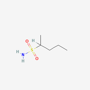 molecular formula C5H13NO2S B1266343 戊烷-2-磺酰胺 CAS No. 17854-62-5