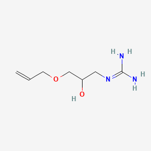 (3-(Allyloxy)-2-hydroxypropyl)guanidine