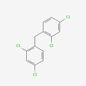 molecular formula C13H8Cl4 B12663505 1,1'-Methylenebis(2,4-dichlorobenzene) CAS No. 84604-89-7