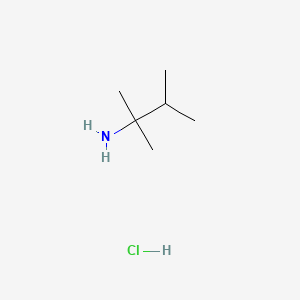molecular formula C6H16ClN B1266352 1,1,2-三甲基丙胺盐酸盐 CAS No. 29772-69-8