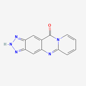 Pyrido(2,1-b)-1,2,3-triazolo(4,5-g)quinazolin-11(1H)-one