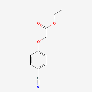 B1266353 Ethyl 2-(4-cyanophenoxy)acetate CAS No. 30041-95-3