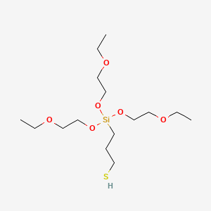 3-(Tris(2-ethoxyethoxy)silyl)propanethiol