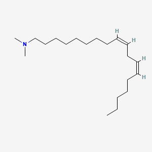 molecular formula C20H39N B12663583 Linoleyldimethylamine CAS No. 34643-95-3