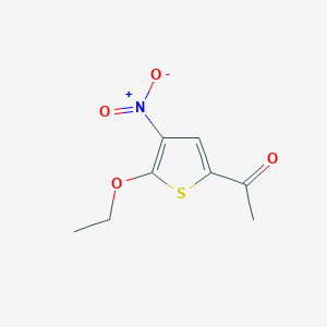 B126636 1-(5-Ethoxy-4-nitrothiophen-2-yl)ethanone CAS No. 151094-98-3