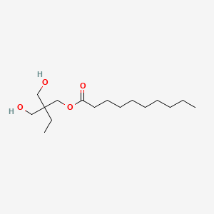 2,2-Bis(hydroxymethyl)butyl decanoate