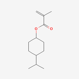 molecular formula C13H22O2 B12663674 4-Isopropylcyclohexyl methacrylate CAS No. 94134-46-0