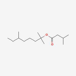 1,1,5-Trimethylheptyl isovalerate