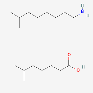 molecular formula C17H37NO2 B12663702 Einecs 298-624-3 CAS No. 93820-45-2