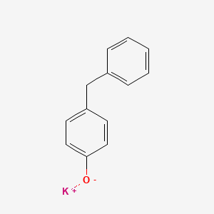 molecular formula C13H11KO B12663727 Potassium p-benzylphenolate CAS No. 85712-11-4