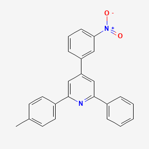 4-(3-Nitrophenyl)-6-phenyl-2-(p-tolyl)pyridine