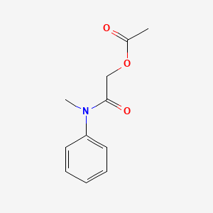 2-(Methylphenylamino)-2-oxoethyl acetate