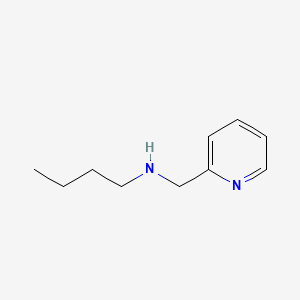 molecular formula C10H16N2 B1266385 N-丁基吡啶-2-甲胺 CAS No. 58061-48-6