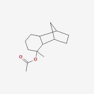 Decahydro-5-methyl-1,4-methanonaphthalen-5-yl acetate