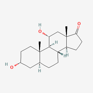 molecular formula C19H30O3 B12663913 11-Hydroxyandrosterone CAS No. 4299-92-7