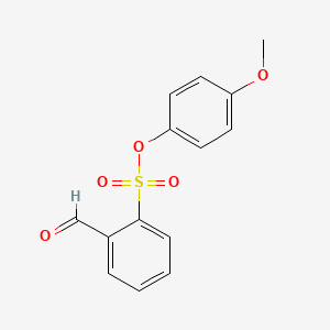 4-Methoxyphenyl 2-formylbenzenesulfonate