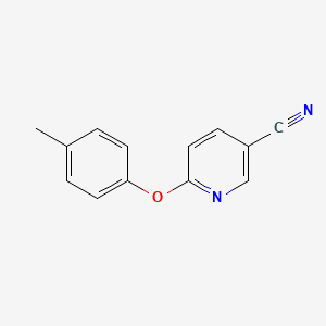 3-Pyridinecarbonitrile, 6-(4-methylphenoxy)-