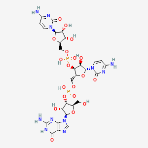 Cytidylyl-(5'.3')-cytidylyl-(5'.3')-guanosine