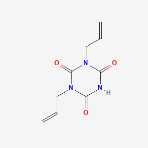 molecular formula C9H11N3O3 B1266400 1,3-二烯丙基-1,3,5-三嗪烷-2,4,6-三酮 CAS No. 6294-79-7