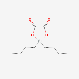 molecular formula C10H18O4Sn B12664000 2,2-Dibutyl-1,3,2-dioxastannolane-4,5-dione CAS No. 26962-68-5