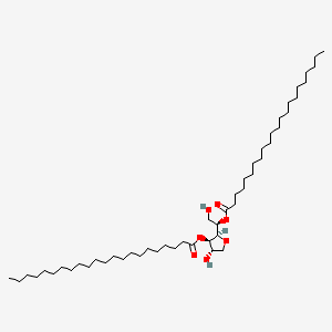 molecular formula C50H96O7 B12664004 Sorbitan, didocosanoate CAS No. 93980-58-6
