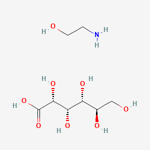 molecular formula C8H19NO8 B12664053 Einecs 243-795-1 CAS No. 20405-61-2