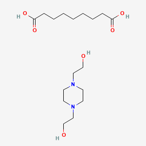 molecular formula C17H34N2O6 B12664066 Einecs 301-857-6 CAS No. 94086-68-7