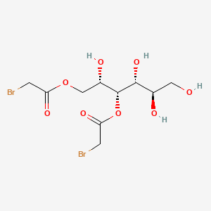 D-Glucitol 1,3-bis(bromoacetate)