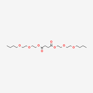 molecular formula C20H38O8 B12664154 Bis(2-(2-butoxyethoxy)ethyl) butanedioate CAS No. 701920-77-6