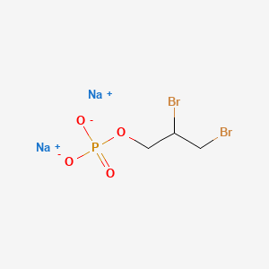 1-Propanol, 2,3-dibromo-, phosphate, sodium salt