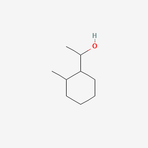 molecular formula C9H18O B12664187 alpha,2-Dimethylcyclohexanemethanol CAS No. 34884-21-4