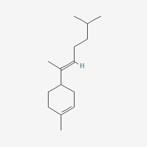 molecular formula C15H26 B12664191 Cyclohexene, 4-(1,5-dimethyl-1-hexenyl)-1-methyl- CAS No. 74253-03-5