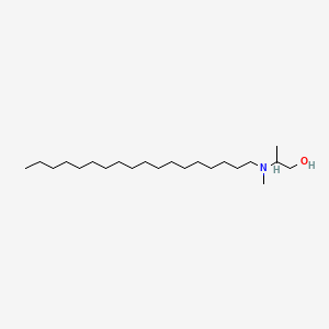 molecular formula C22H47NO B12664194 2-(Methyloctadecylamino)propanol CAS No. 85154-20-7