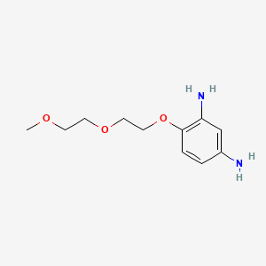 4-[2-(2-Methoxyethoxy)ethoxy]benzene-1,3-diamine