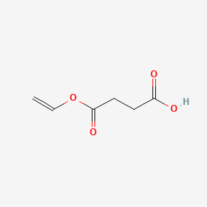 molecular formula C6H8O4 B12664306 Vinyl hydrogen succinate CAS No. 44912-22-3