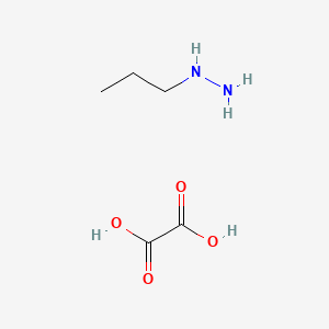 molecular formula C5H12N2O4 B1266431 草酰酸丙肼 CAS No. 6340-91-6