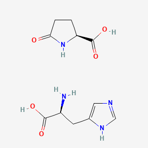 molecular formula C11H16N4O5 B12664310 Einecs 299-631-4 CAS No. 93893-43-7