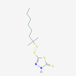 1,3,4-Thiadiazole-2(3H)-thione, 5-(tert-nonyldithio)-